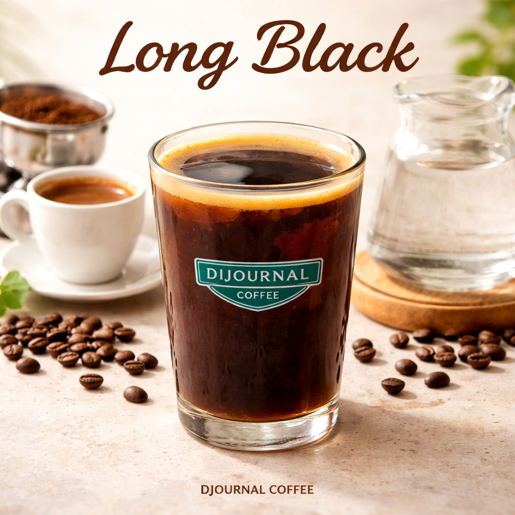 Long Black Djournal Coffee